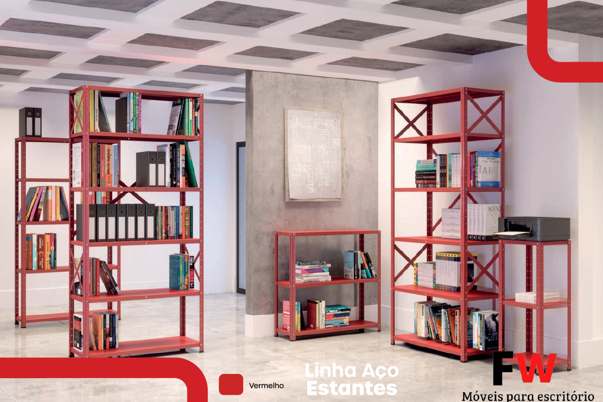 Estantes de Aço